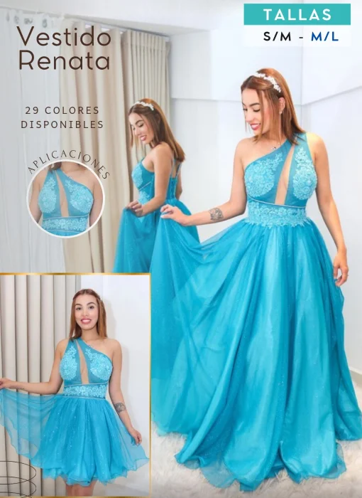 Vestidos Dos Pzas Modelo Renata/ Elsa/dulce