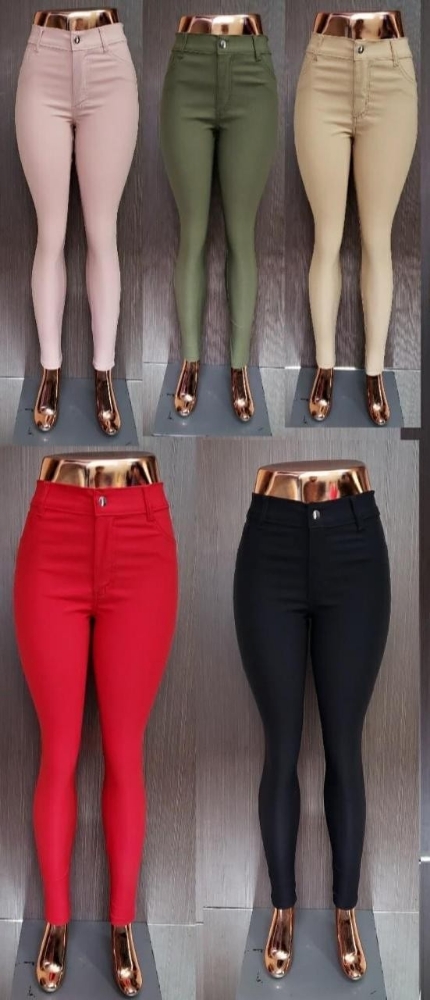 Pantalón de Bengalina Chupin Corté Jeans - Imagen 2