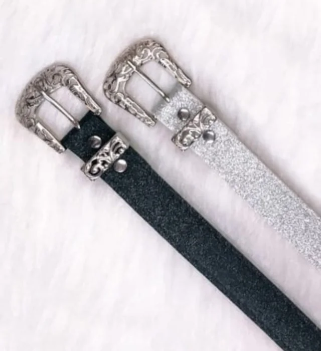 Cintos de Brillo Talle Especial Mide 1.40 Cm