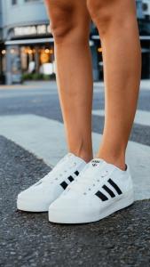 Zapatillas Nizza de Lona con Plataformas - Miniatura 5