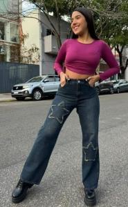 Pantalón Estrella Wide Leg