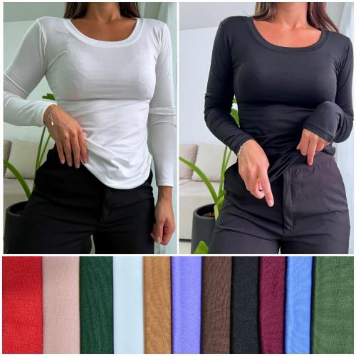 Camisetas Basicas de Modal Soft