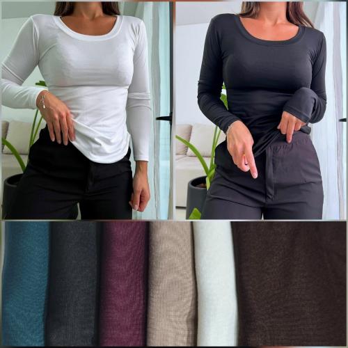 Camisetas Basicas de Modal Soft