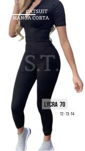Catsuit Manga Corta