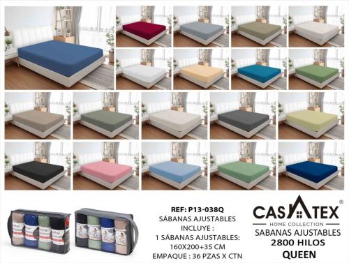 Set de Sábanas  Ajustables  Casatex