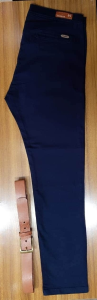 Pantalón Corte Chino Talle Especial (azúl) - Miniatura 2