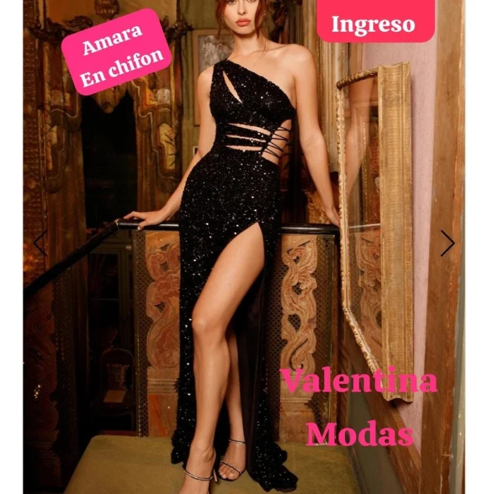 Vestidos 1 Pza Amara Chifon