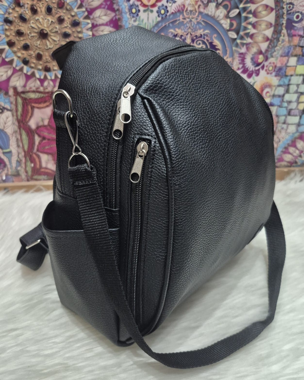 Ingresó Nueva Bolso Mochila de Cuero Ecológico - Imagen 2