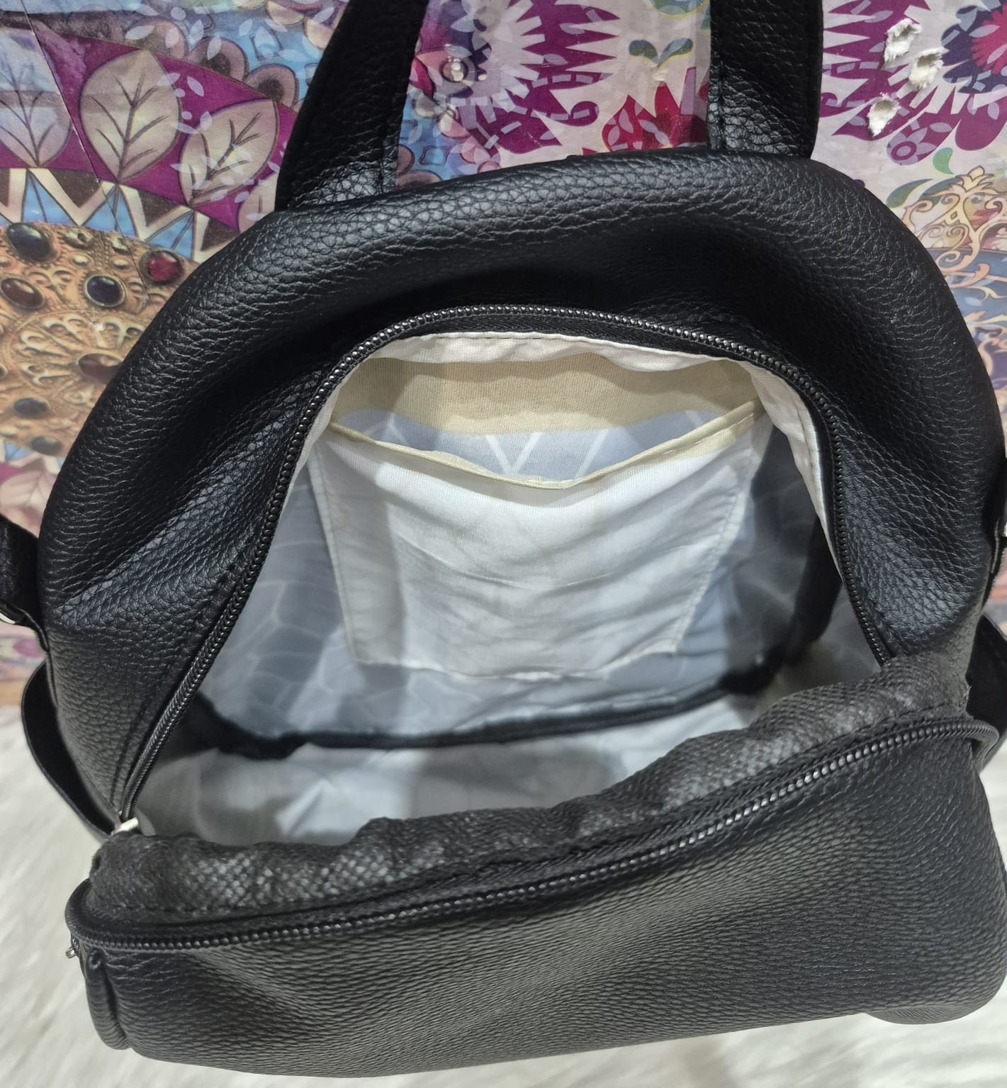 Ingresó Nueva Bolso Mochila de Cuero Ecológico - Imagen 4