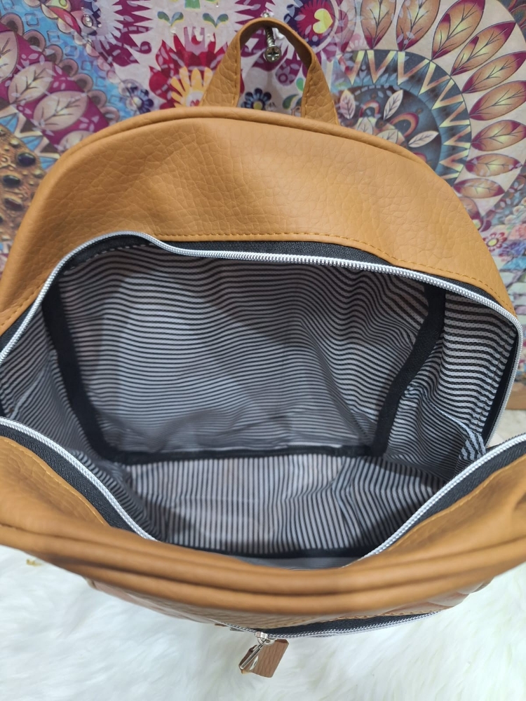 Ingresó Nueva Mochila de Cuero Ecológico - Imagen 6