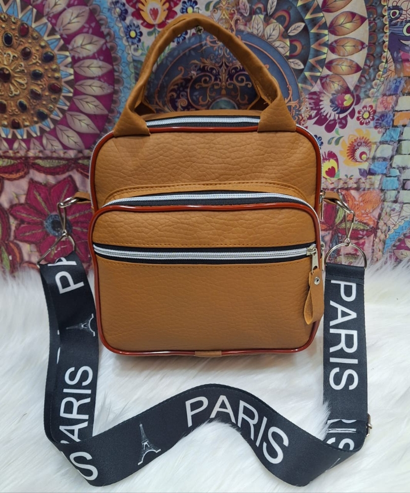 Ingresó a Nueva Nueva Carterita Morral de Cuero Ecológico - Imagen 2