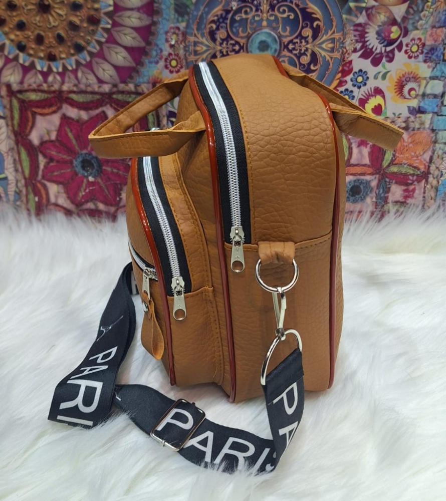 Ingresó a Nueva Nueva Carterita Morral de Cuero Ecológico - Imagen 5