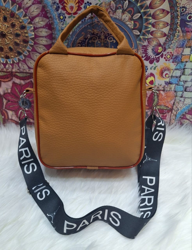 Ingresó a Nueva Nueva Carterita Morral de Cuero Ecológico - Imagen 6