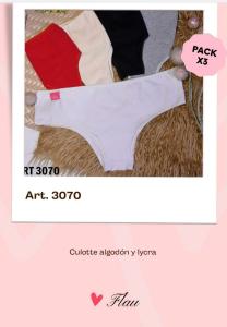Art.3070 Flau Packs X3