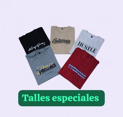 Remeras Especiales Grandes Talles