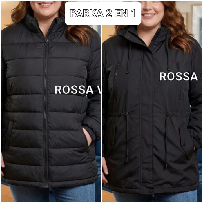 Parka 2 en 1 Impermeable  Especial