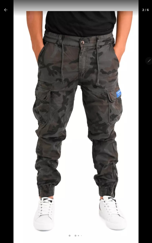 Pantalon Camuflado Cargo - Imagen 3