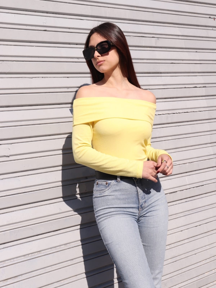 Remera Cuello Bote Algodón Morley - Imagen 2