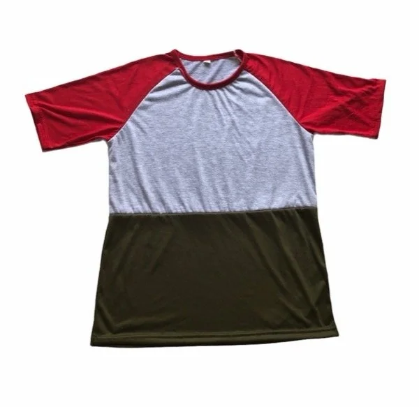Remera Ranglan Tricolor Unisex
