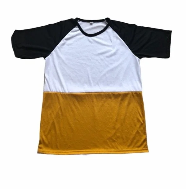Remeras Ranglan Tricolor Unisex