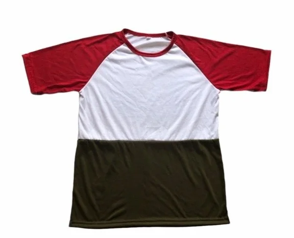 Remera Ranglan Tricolor Unisex