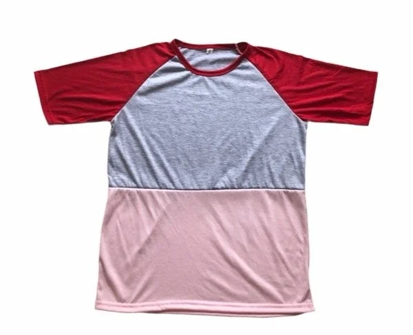 Remera Ranglan Tricolor Unisex