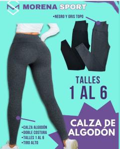Calzas de Algodón con Lycra