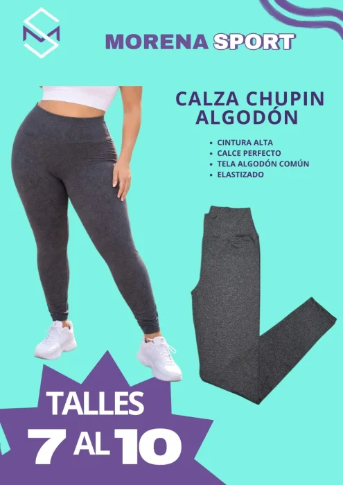 Calzas de Algodón Talles  Especiales