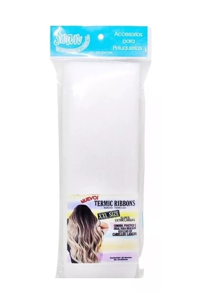 20 Bandas Térmicas Xxl para Mechas Cabellos Largos - Imagen 3