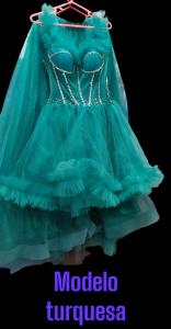 Vestido Perla 1 Pza / Elsa Dos Piezas / Turquesa - Miniatura 4