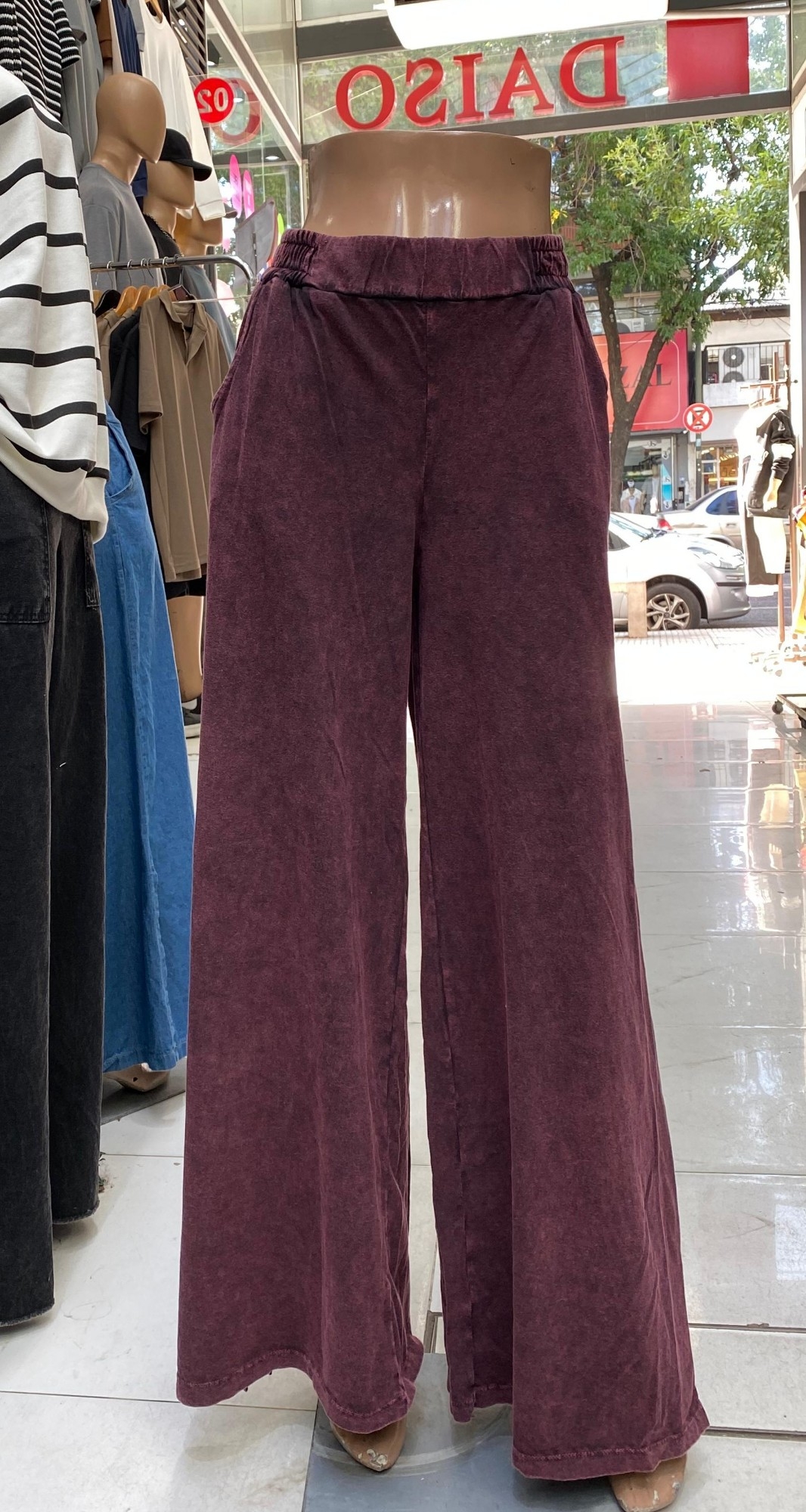 Maxi Palazo de Jersey  Algodón - Imagen 2