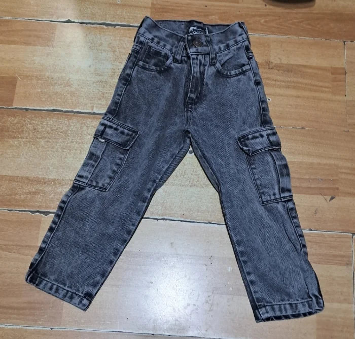 Cargo Jean Nevado Gris Niño