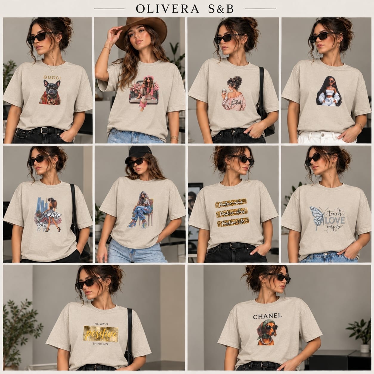 Remeras de Dama- Algodón Peinado - Imagen 2