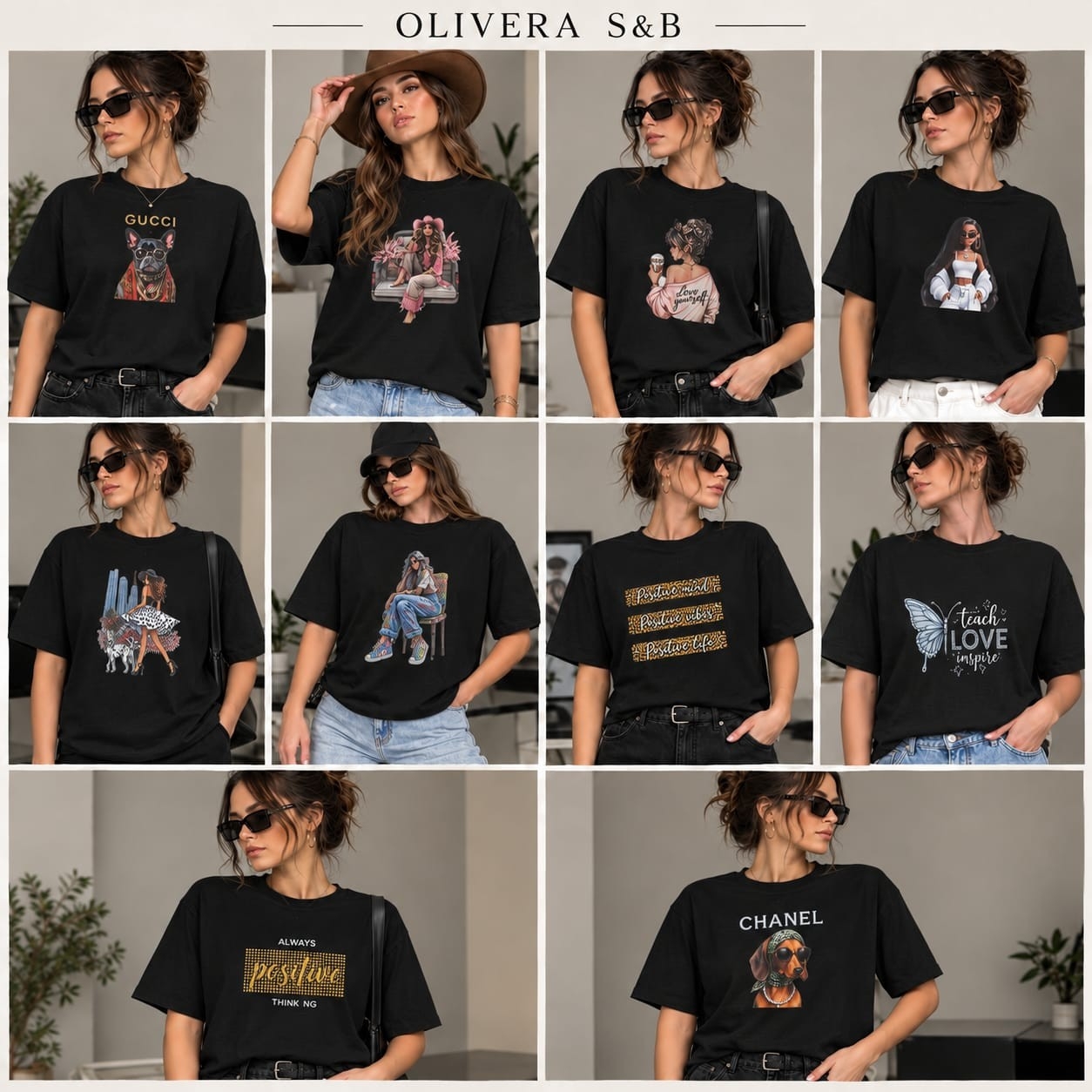 Remeras de Dama- Algodón Peinado - Imagen 3