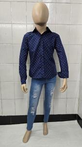 Camisa Estampado de Niños Manga Larga