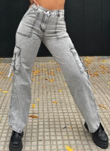 Wide Leg Cargo con Regulador