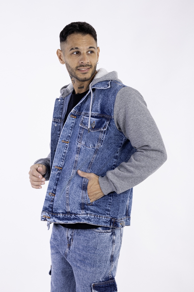 Campera de Jeans C/frisa de Hombre - Imagen 5
