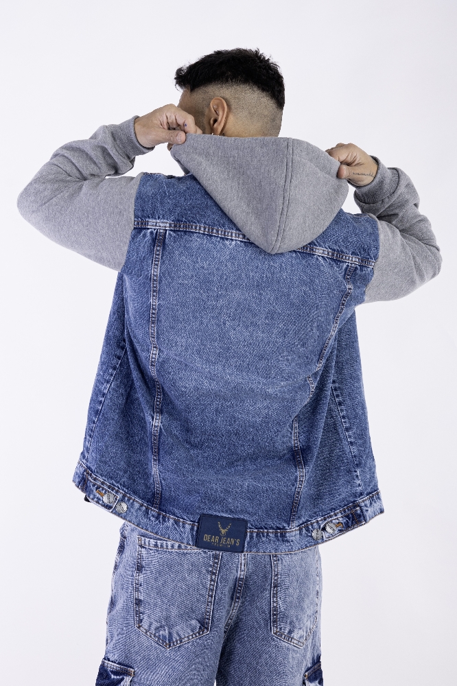 Campera de Jeans C/frisa de Hombre - Imagen 6