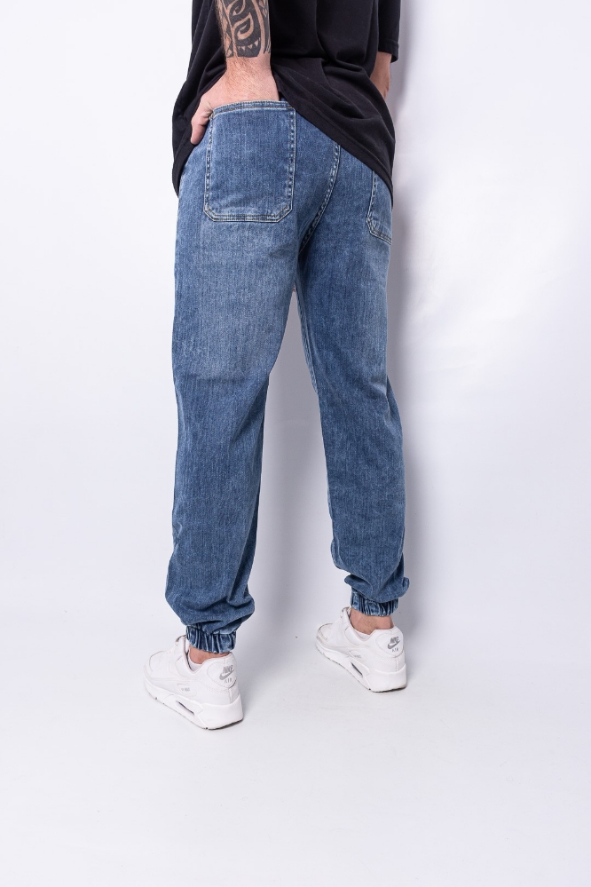 Jogger de Jeans Bolsillo Carpintero - Imagen 3