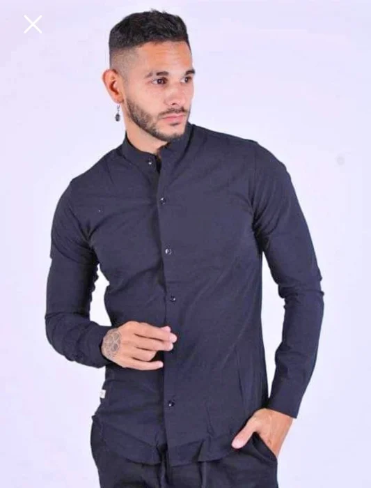 Camisa Lino M/larga