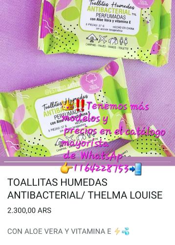Toallitas Antibacteriales/desmaquillantes(varios Modelos  y Precios) - Miniatura 4