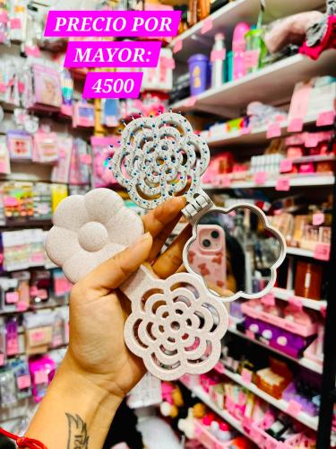 Cepillo de Cartera Antifrizz con Espejo