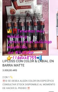 Labial Liquido Matte ( Varios Modelos y Precios) - Miniatura 6