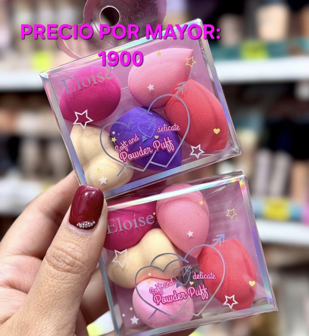 Esponja de Maquillaje ( Varios Modelos y Precios en Cada Foto) - Imagen 3