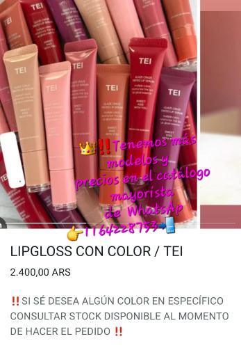 Lipgloss con Color,  sin Color (varios Modelos y Precios) - Miniatura 5