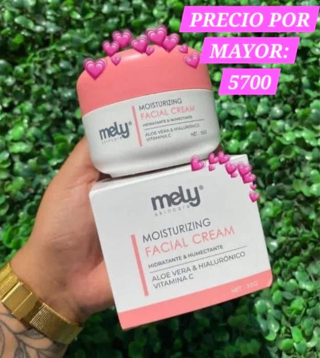 Crema Facial Hidratante/mely
