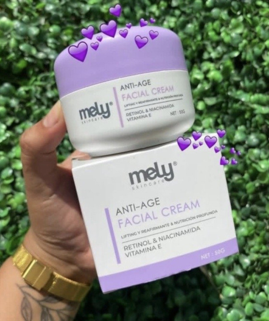 Crema Facial Hidratante/mely - Imagen 2