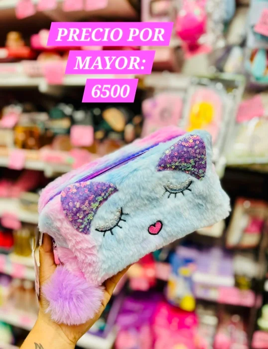 Portacosmetico Diseño Peluche(varios Modelos y Precios en Cada Foto)