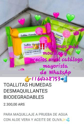 Toallitas Humedas Antibacteriales ( Varios Modelos y Precios)