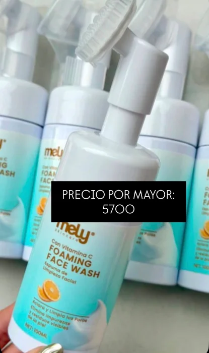 Espuma Limpieza Facial con Cepillo